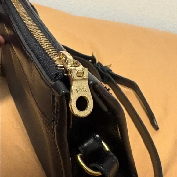 Dooney & Bourke Vintage All Weather Leather Black Leather Crossbody Bag - Picture 12 of 12